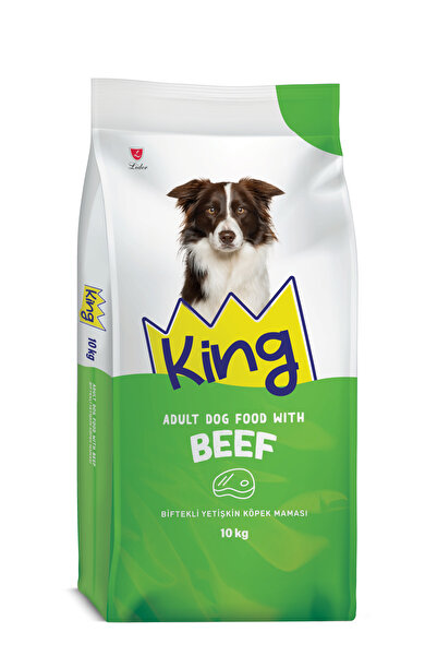 King Biftekli Yetişkin Köpek Maması 10 Kg