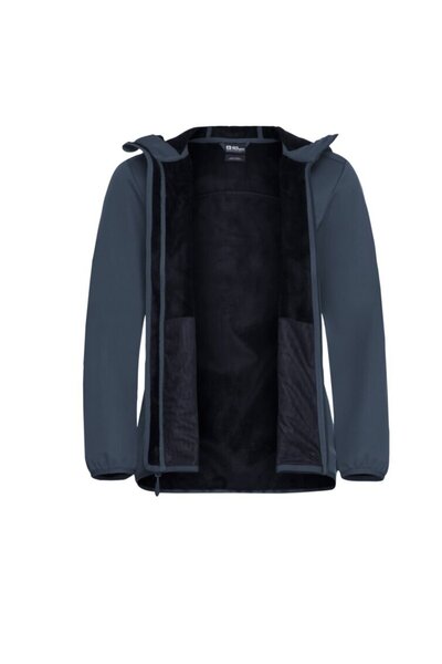 Jack Wolfskin WINDHAIN HOODY W Rüzgar Geçirmez Ceket