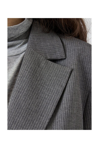 YAS. Yaskima Ls Pinstripe Blazer