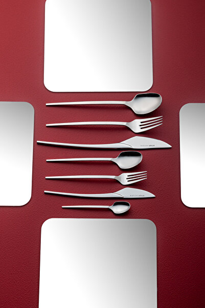 Emsan Fair 84 Parça 12 Kişilik Kutulu Çatal Kaşık Bıçak Takımı