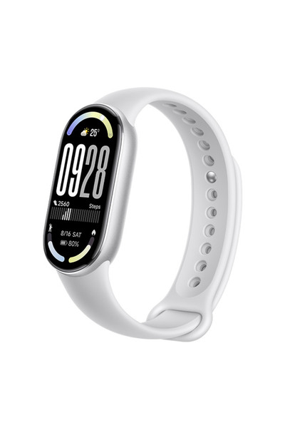 Xiaomi Smart Band 10 - Gümüş Akıllı Bileklik (Xiaomi Türkiye Garantili)