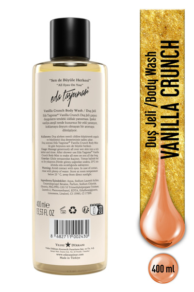 Eda Taşpınar Vanilla Crunch Vanilya Duş Jeli - 400 ml
