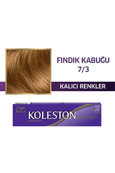 Wella Koleston Single Tüp Boya 7/3 Fındık Kabuğu