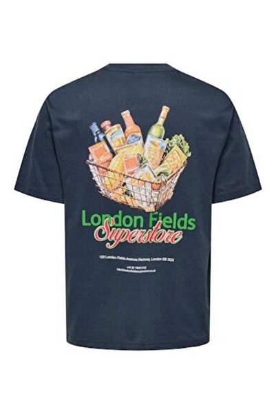 Only & Sons Onsfred life pies rlx ss tee vd cbo