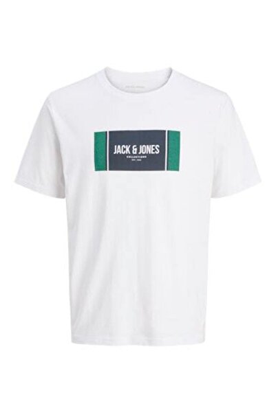 Jack & Jones Tricou JACK &JONES Hayato BTS LN - 12278508-White