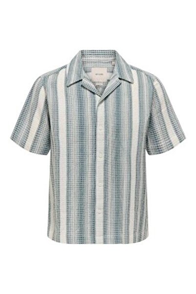 Only & Sons Onssavier waffle ss shirt 0326