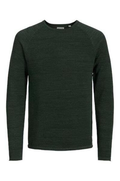 Jack & Jones بلوفر رجالي محبوك مسطح