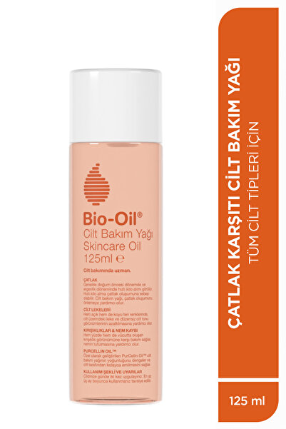 Bio-Oil Çatlak Karşıtı Nemlendirici Cilt Bakım Yağı - Leke Karşıtı Bakım Yağı 125ml