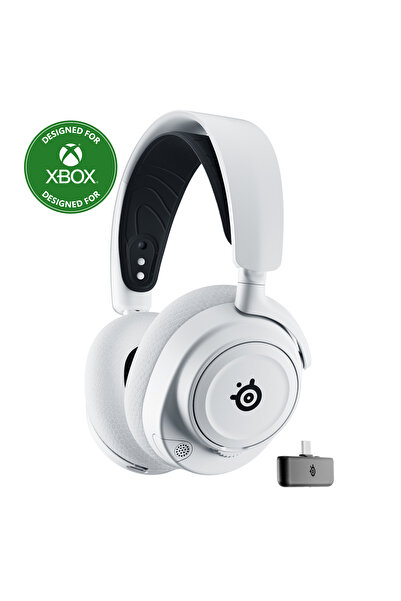 SteelSeries Arctis Nova 7X Mikrofonlu Beyaz Kablosuz Gaming (Oyuncu) Kulaklık