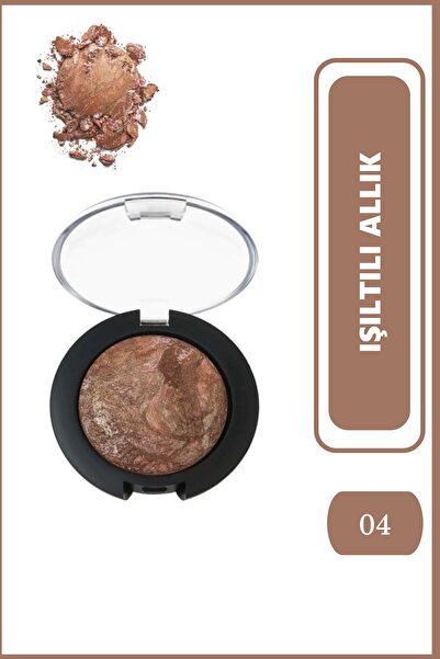 Golden Rose Baked Blush On No: 04 Mix Pink - Işıltılı Allık - 8691190540715