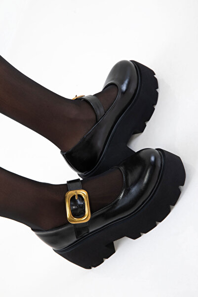 SOHO Black Women's Classic Heeled Shoes 20846