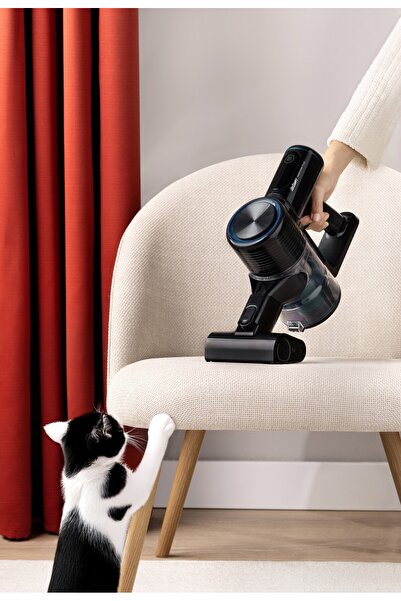 Arzum Magiclean Plus Dikey Şarjlı Süpürge BLDC Motor 300W Mavi - AR4207-M