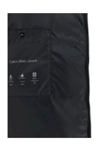 Calvin Klein ΜΑΚΡΥ ΦΟΡΕΜΑ ΜΕ ΚΑΛΥΜΜΑ ΚΕΦΑΛΙ, CEF