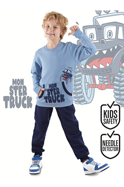 Denokids Σετ φόρμας αγοριού Truck Monster
