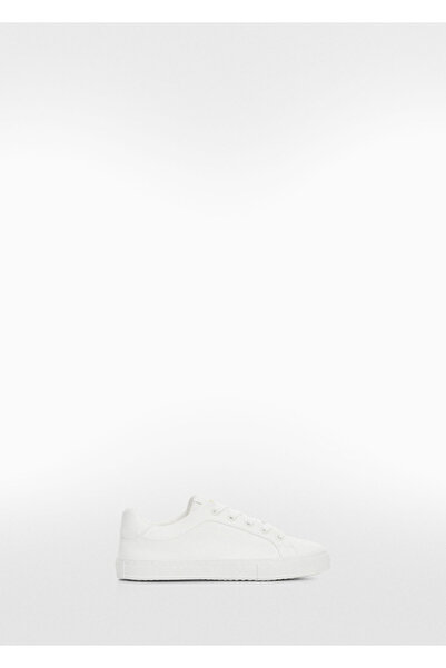 MANGO Erkek Çocuk Beyaz Sneaker