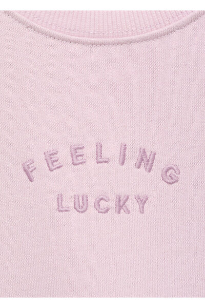 MANGO Leylak Kız Çocuk Sweatshirt 77075673