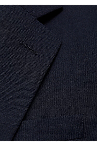 MANGO Erkek Çocuk Lacivert Blazer Ceket