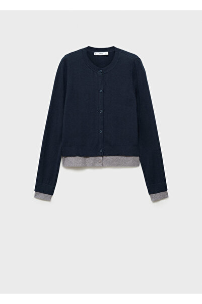 MANGO Mavi Kadın Hırka 77038636