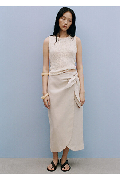 MANGO Жіноча спідниця з каменю 87067175