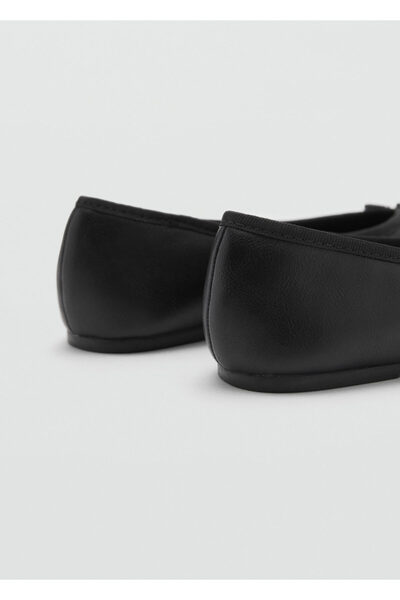 MANGO Siyah Kız Çocuk Klasik Ayakkabı 77073287