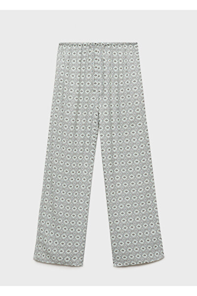 MANGO Inci Beyazi Kız Çocuk Pantolon 87054789