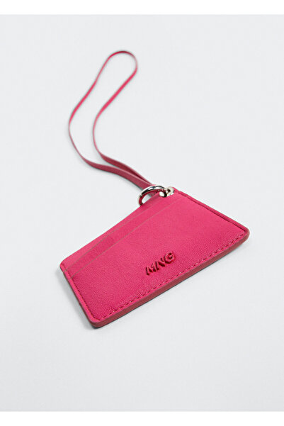 MANGO Woman Fuşya Kadın Kartvizitlik 37055832