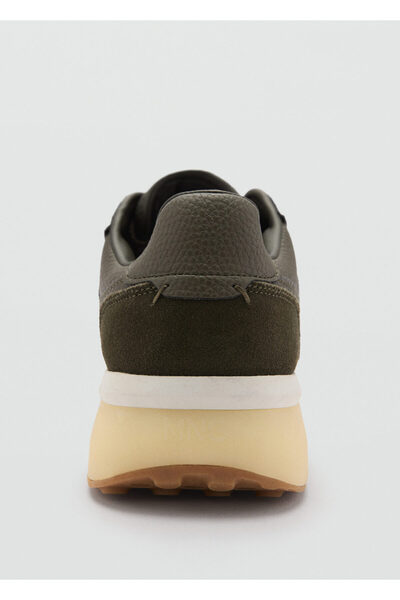 MANGO KHAKI Erkek Sneaker 77130595