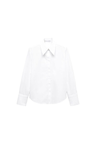 MANGO Γυναικείο πουκάμισο Kirik White 57069113