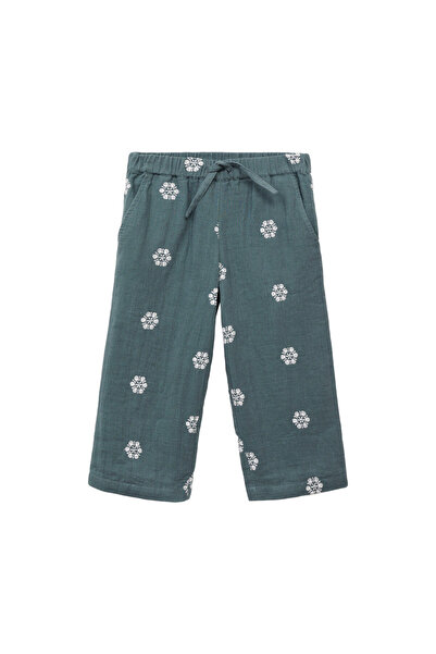 MANGO Yeşil Kız Bebek Pantolon 87090635