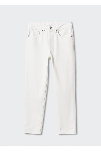 MANGO Kids Off White Boy's Trousers 47034004