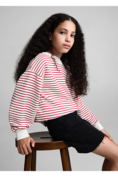 MANGO Siyah Denim Kız Çocuk Etek 77072536