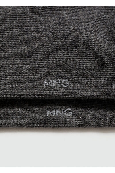 MANGO Gri Erkek Çorap 77033290