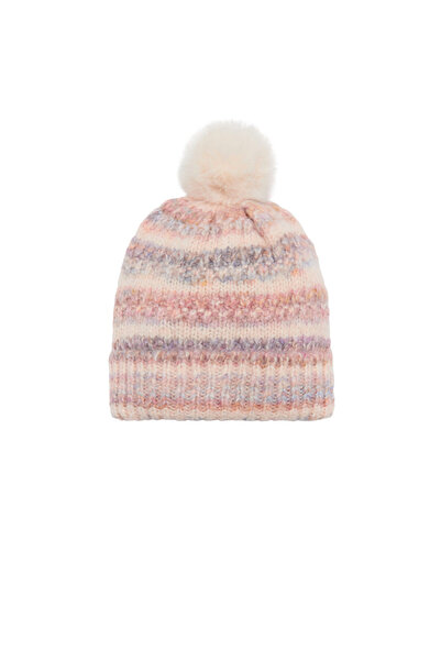 MANGO Soluk Pembe Kız Bebek Şapka 77086001