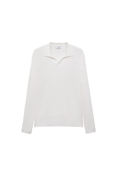 MANGO Off-White Herrenpullover 77005983