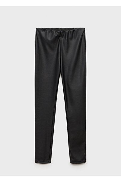 MANGO Siyah Kadın Tayt 77075662