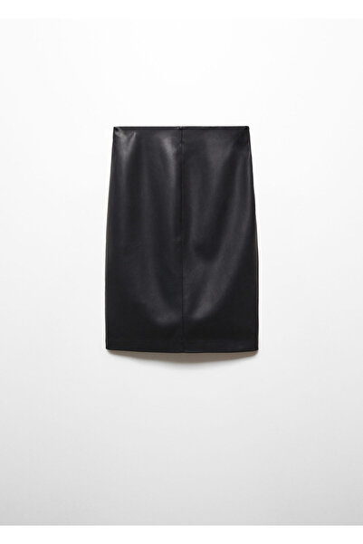 MANGO Siyah Kadın Etek 67070463