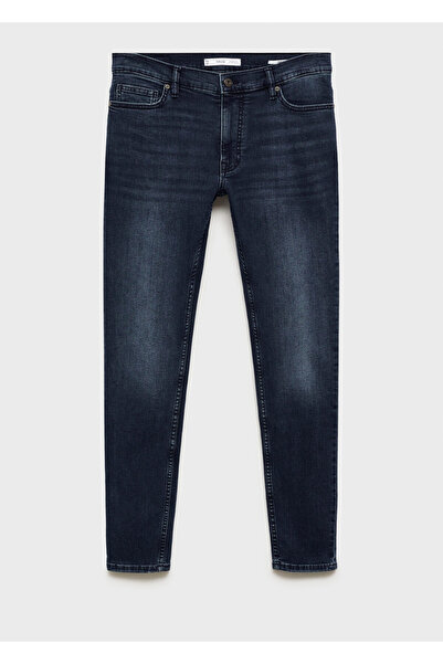 MANGO Ανδρικό τζιν BlueBlack 77030620