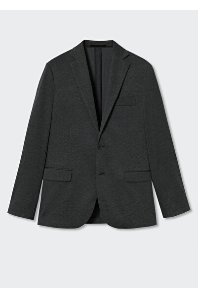 MANGO Man Gri Erkek Ceket 37005547