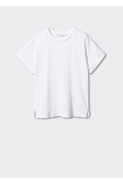 MANGO Λευκό Γυναικείο T-Shirt47065851