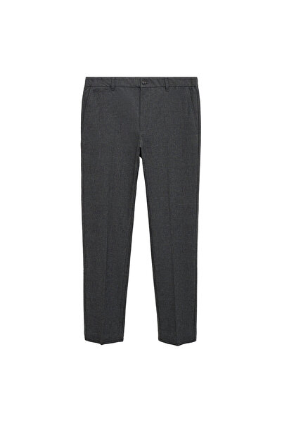 MANGO Сірі чоловічі штани 87030255