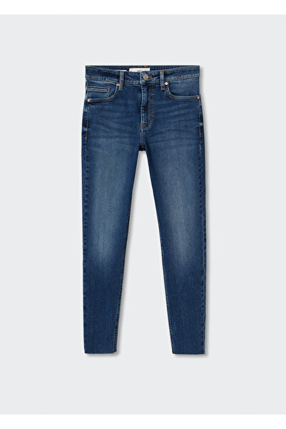 MANGO Woman Skinny Cropped Jean