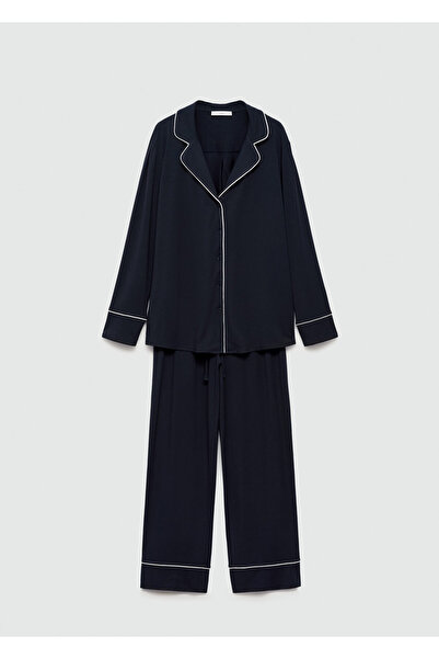 MANGO Lacivert Kadın Pijama Altı 77073289