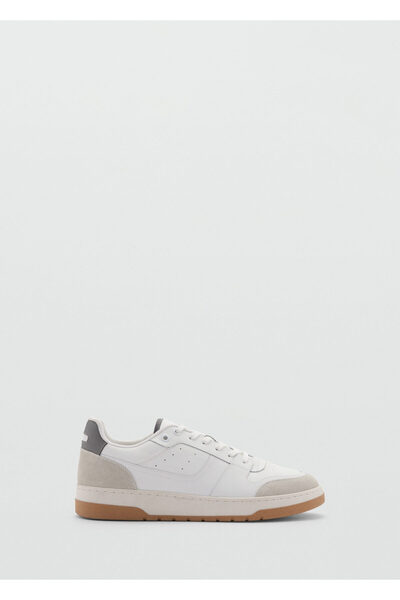 MANGO Beyaz Erkek Sneaker 77080592
