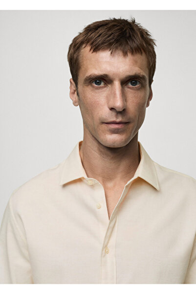 MANGO Kum Erkek Gömlek 77037926