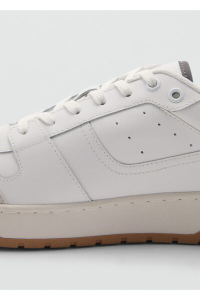 MANGO Beyaz Erkek Sneaker 77080592