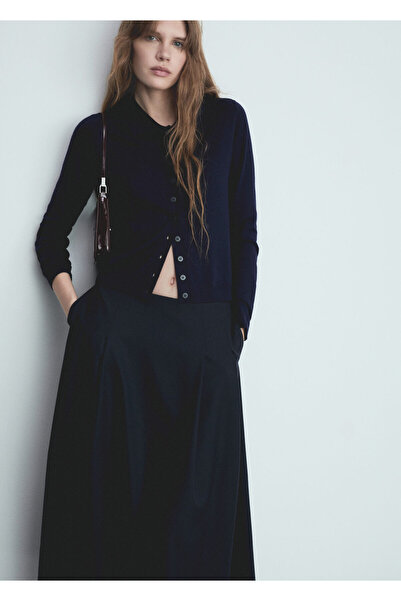 MANGO Parlak Mavi Kadın Etek 77076760