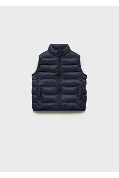 MANGO Marineblaue Weste für Babys (J)