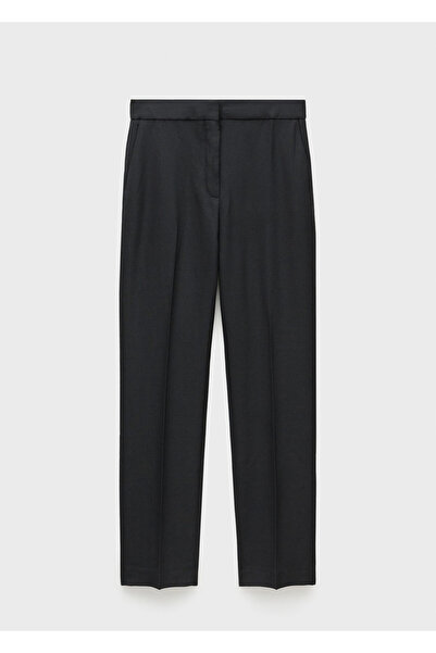 MANGO Woman Yünlü takım elbise pantolonu