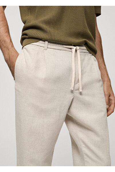 MANGO Woman Natürel Erkek Pantolon 77010569