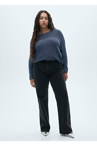 MANGO Lacivert Kadın Kazak 77009244